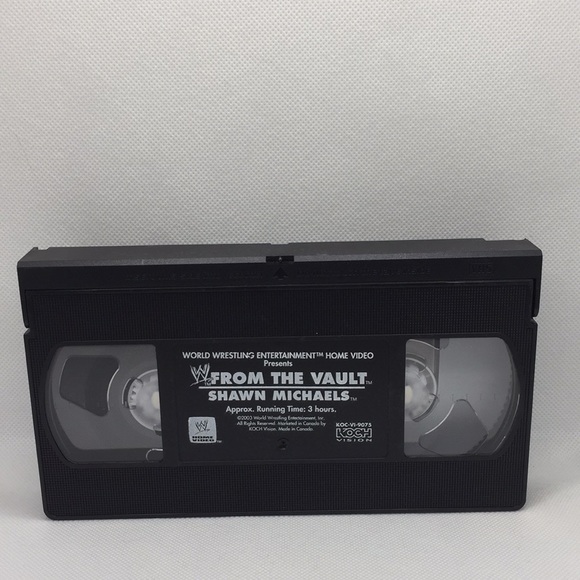 WWE From The Vault Shawn Michaels VHS Wrestling Home Video 2003 - Picture 5 of 9